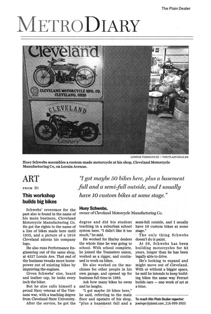 Cleveland Motorcycle